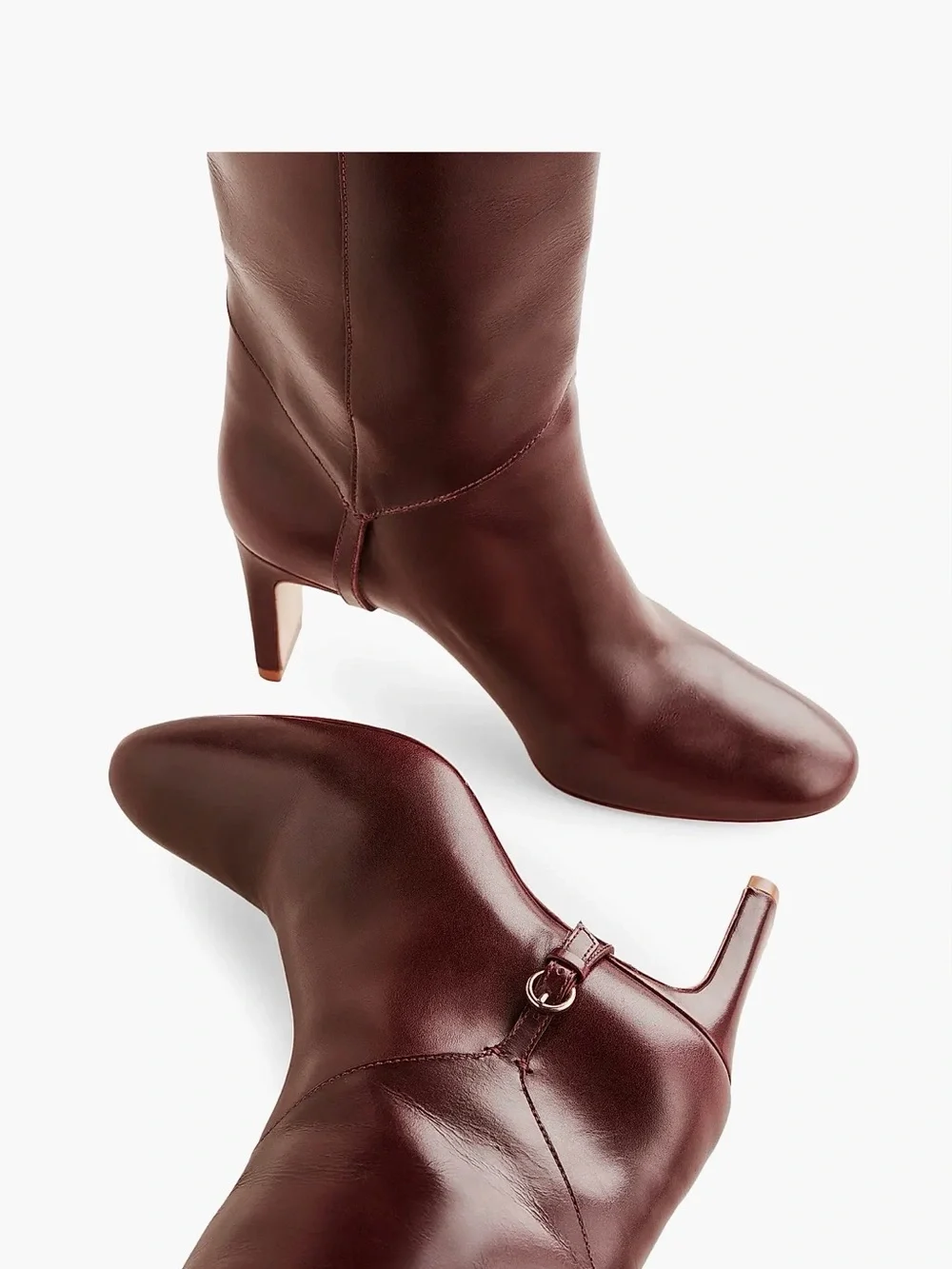 Reformation Gaelle 75MM Leather Knee-High Boots New 9.5 size